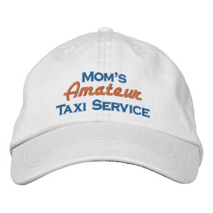 Casquette Brodée Service de taxi amateur de maman