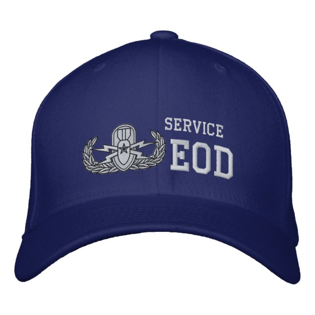 Casquette Brodée Service EOD (Devant)