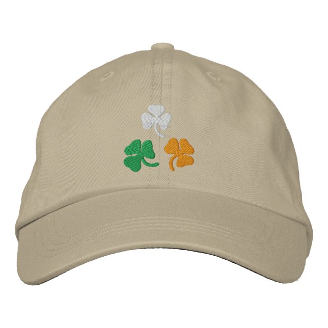 Casquette Brodée Shamrock (Devant)