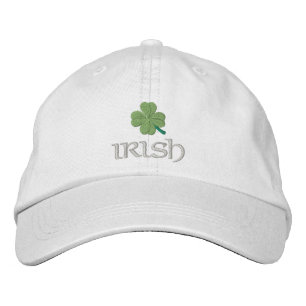 Casquette Brodée Shamrock irlandais patriotique