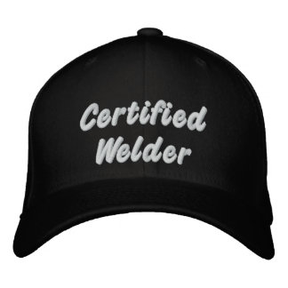 Casquette Brodée Soudeur certifié