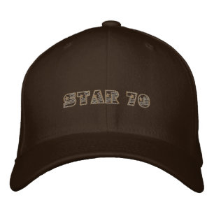 Casquette Brodée Star 70 Né en 1970 Disco Gold
