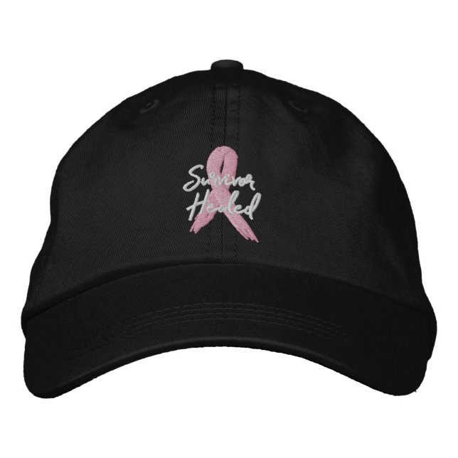 Casquette Brodée Survivant de Cancer guéri (Devant)