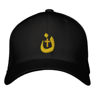Casquette Brodée Symbole chrétien Nazaréen Croix Solidarité