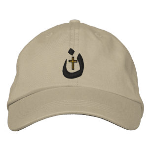 Casquette Brodée Symbole chrétien nazaréen Schéma de solidarité