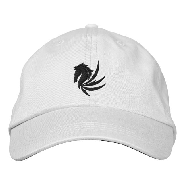Casquette Brodée Symbole du Cheval ailé du Pegasus (Devant)