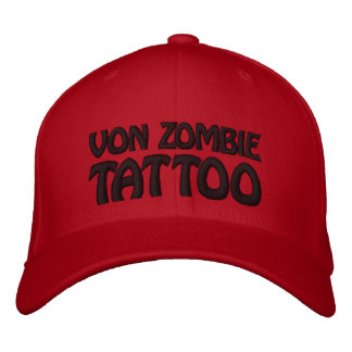 Casquette Brodée Tatouage Von Zombie 001HH
