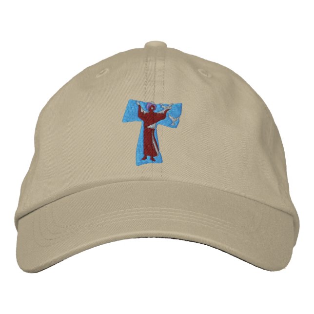 Casquette Brodée Tau cross st. Francis - Tau e san Francesco (Devant)
