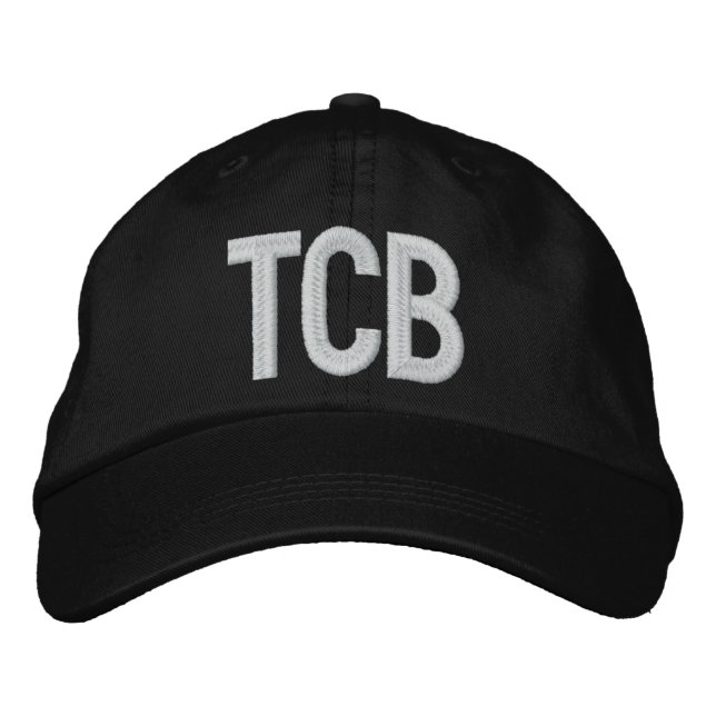 CASQUETTE BRODÉE TCB (Devant)