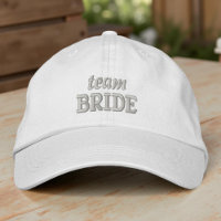 Team Bride Modern Simple Typography Mariage