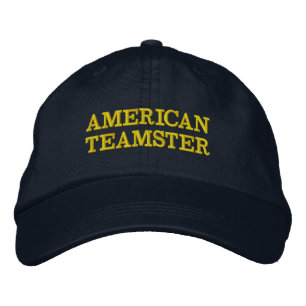 CASQUETTE BRODÉE TEAMSTER AMÉRICAIN