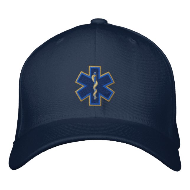 Casquette Brodée Technicien Médicale d'urgence EMT personnalisé (Devant)