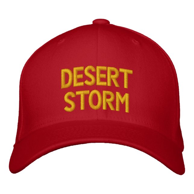 CASQUETTE BRODÉE TEMPÊTE DE DÉSERT (Devant)