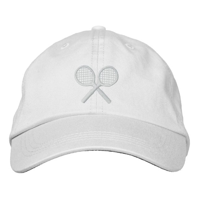 Casquette Brodée Tennis (Devant)