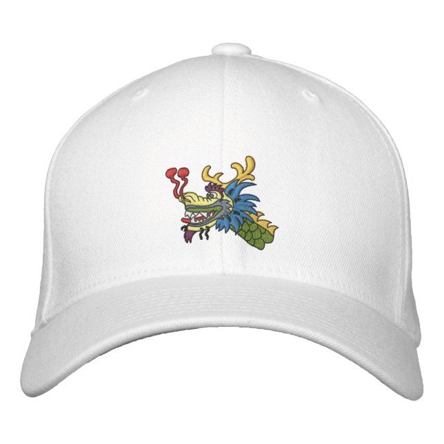 Casquette Brodée Tête de bateau dragon (Devant)
