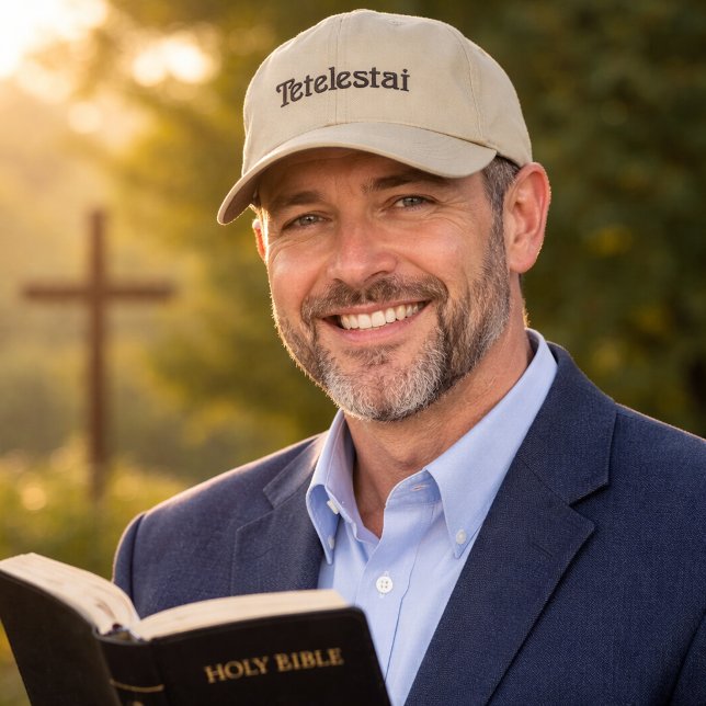 Casquette Brodée Tetelestai Embroidered Flexfit Wool Cap (Créateur téléchargé)