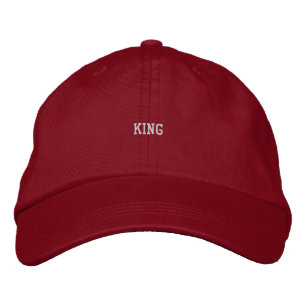 Casquette Brodée Tissu Premium KING personnalisé conçu pour les hom