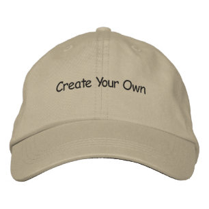 Casquette Brodée Toppers De Cap Avec Kaki Créez Votre Propre