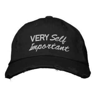 Casquette Brodée TRÈS auto-important - SRF