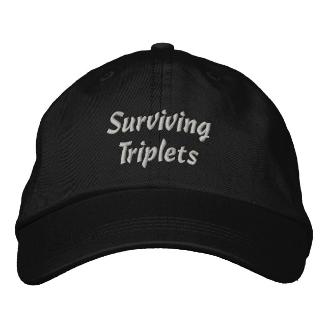 Casquette Brodée Triplets survivants (Devant)