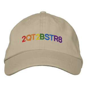 Casquette Brodée Trop mignon pour être droit