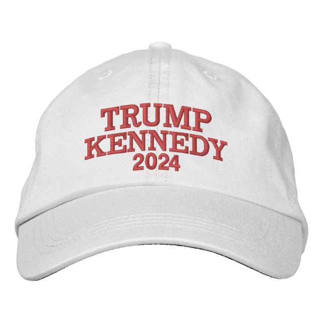 CASQUETTE BRODÉE TRUMP KENNEDY (Devant)