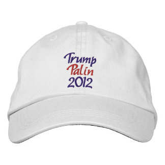 Casquette Brodée Trump, Palin, 2012