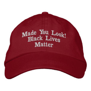 Casquette Brodée Tu T'As Fait Regarde !L'importance des vies noires