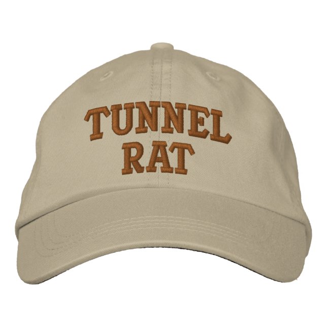 CASQUETTE BRODÉE TUNNEL RAT VIETNAM (Devant)