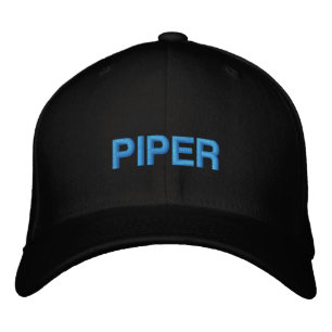 Casquette Brodée Typographie Bleue Anniversaire Pilote Aviation Sim