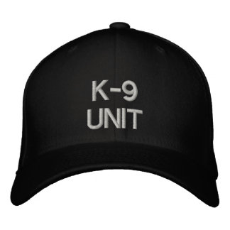 CASQUETTE BRODÉE UNITÉ K-9