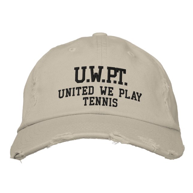 CASQUETTE BRODÉE UNITED WE PLAY™ TENNIS (Devant)
