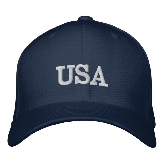 CASQUETTE BRODÉE USA (Devant)