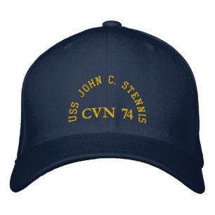 CASQUETTE BRODÉE USS JOHN C. STENNIS, CVN 74,