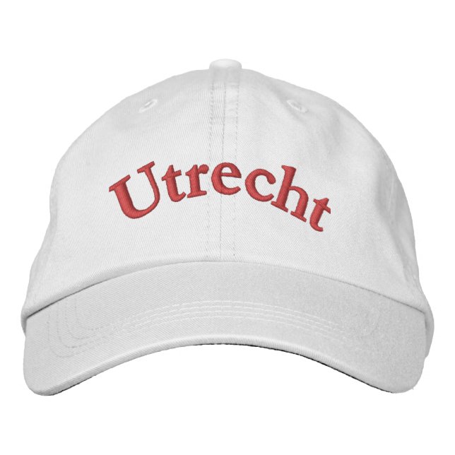 Casquette Brodée Utrecht Embroidered Baseball Cap (Devant)