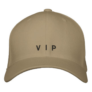 CASQUETTE BRODÉE V I P