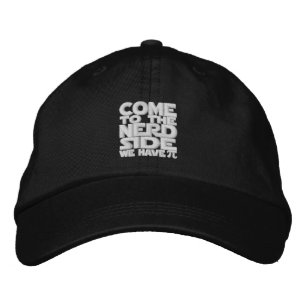 Casquette Brodée Venez Au Côté Nerd Nous Avons Pi