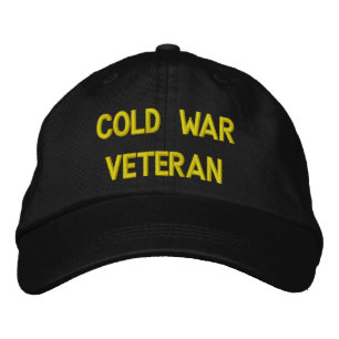 CASQUETTE BRODÉE VÉTÉRAN DE GUERRE FROIDE