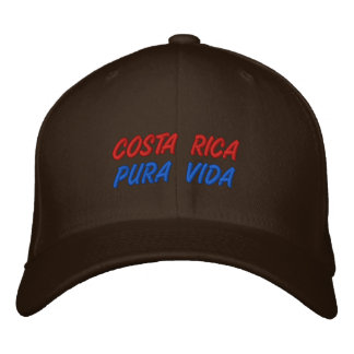CASQUETTE BRODÉE VIE PURE COSTA RICA