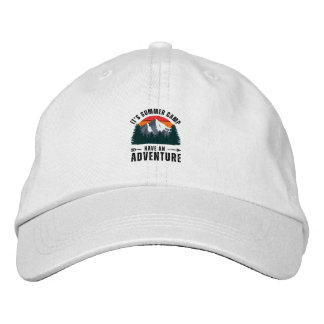 Casquette Brodée Vintage Classic Retro Camping Adventure Mountain