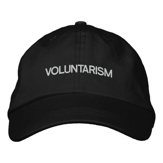 Casquette Brodée Volontarisme (Devant)