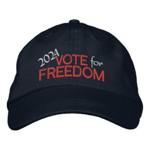Casquette Brodée Vote pour Liberté 2024