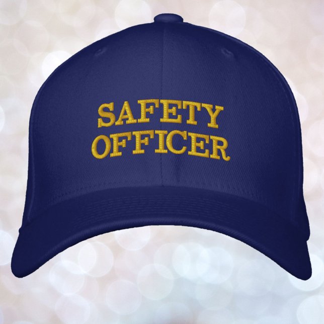 Casquette Brodée Votre agent de sécurité du texte personnel n'impor (Créateur téléchargé)