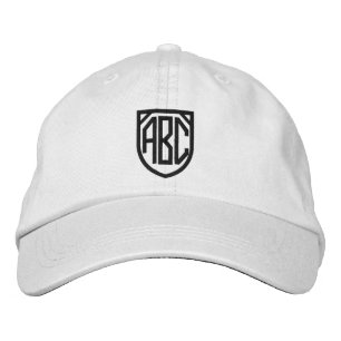 Casquette Brodée Votre monogramme personnalisé