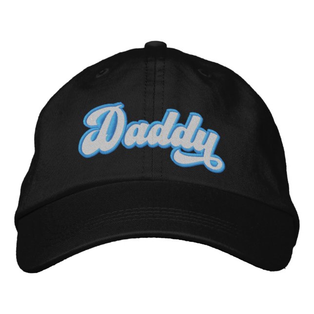 Casquette Brodée Who is the Daddy  (Devant)