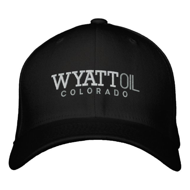 Casquette Brodée Wyatt Oil (Devant)