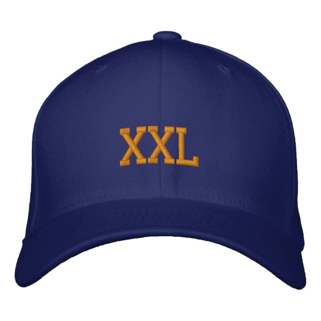 CASQUETTE BRODÉE XXL (Devant)