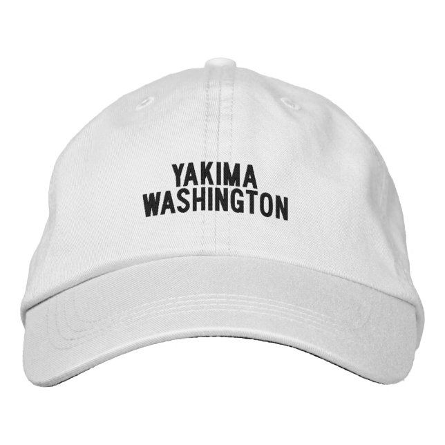 Casquette Brodée Yakima Washington Hat (Devant)