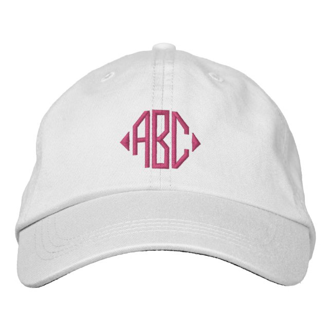 Casquette Brodée Your Monogram Personalized  (Devant)