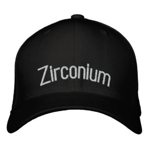 Casquette Brodée Zirconium